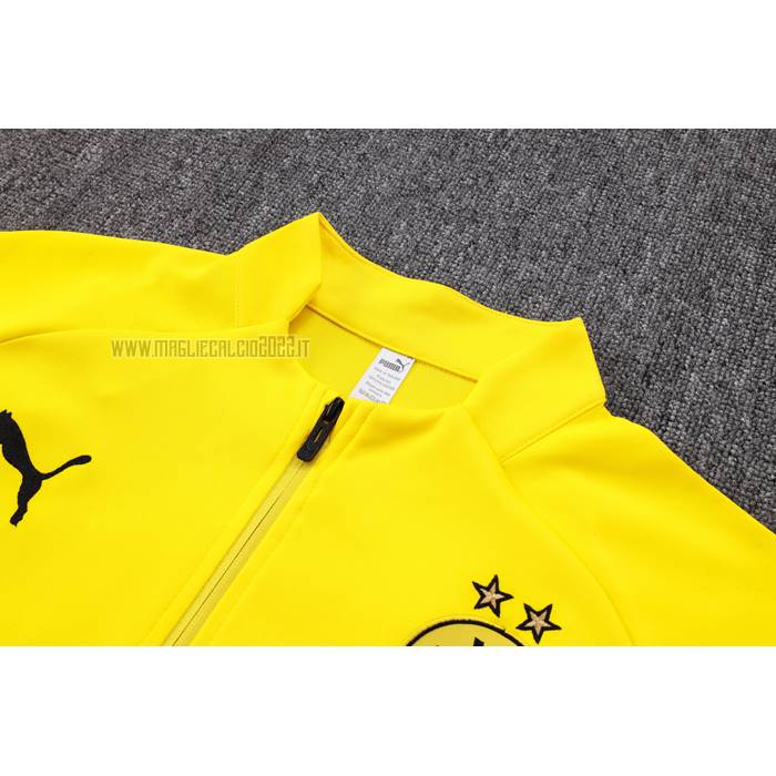Tuta da Track de Giacca del Borussia Dortmund 2023-2024 Giallo